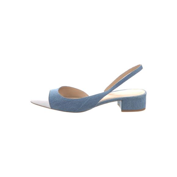 Veronica Beard Colorblock Pattern Slingback Pumps - 9.5 M - Picture 1 of 5
